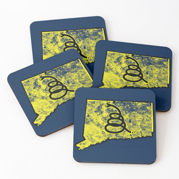 Item preview, DONT TREAD ON ME - Modern Gadsden Snake Flag CONNECTICUT designed and sold by pelagio.