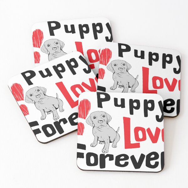 Item preview, Puppy love Forever designed and sold by Coloreddots.