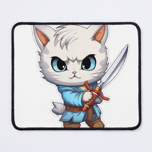 Item preview, Cat Warrior: Diligence designed and sold by Iamchmod.