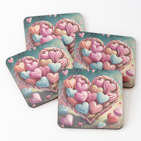 Item preview, Show Love with Beautiful Candy Hearts~Valentine's Day Box of Hearts designed and sold by FairydustGifts.