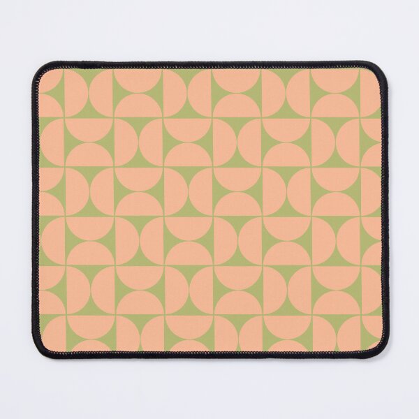 Item preview, Mid-Century Modern Pattern No.63 Mini - Green Banana and Peach Fuzz designed and sold by Zoltan Ratko.