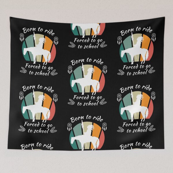 Item preview, Native american riding a horse funny saying for horselover designed and sold by Lady-Frost.