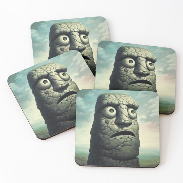 Item preview, Stone face designed and sold by Donkey's Salad.