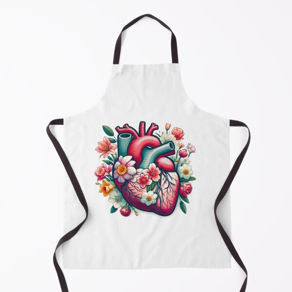 Item preview, Floral Anatomy Artistic Illustration The Heart- Die- Cut Sticker Volume 2 designed and sold by mymagicstoreus.