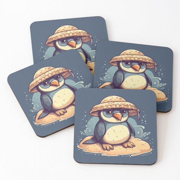 Item preview, Cute Penguin Chilling on the Beach designed and sold by Amir Faysal.