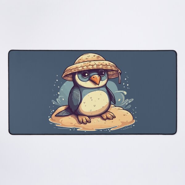 Item preview, Cute Penguin Chilling on the Beach designed and sold by Amir Faysal.