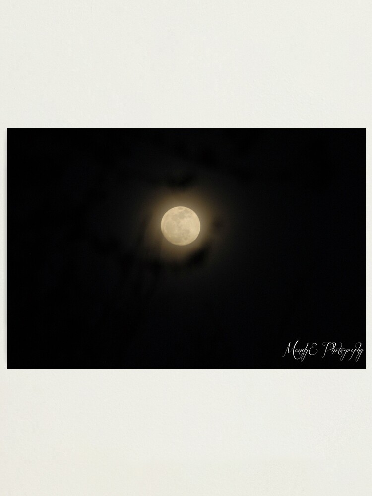 Alternate view of Moon Haze Photographic Print