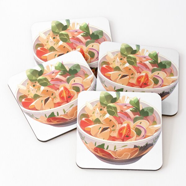 Item preview, Bowl of veggie pasta- Food art designed and sold by octoboobs.