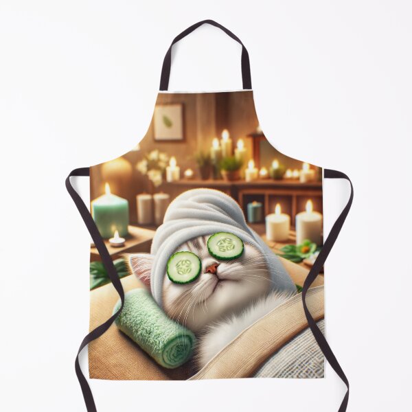 Item preview, Wellness cat with face mask designed and sold by aikittycats.
