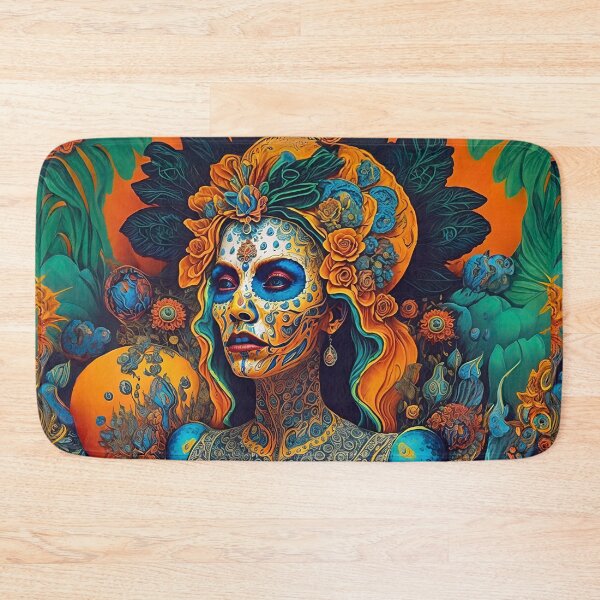 Item preview, Elegant gorgeous La Calavera Catrina, Lady of the afterlife, the Elegant Skull designed and sold by Fantasymachine.