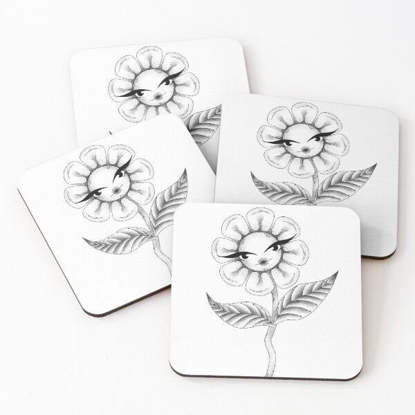 Item preview, Minimalist Linework Flower with Shading designed and sold by EleoraDoodles.
