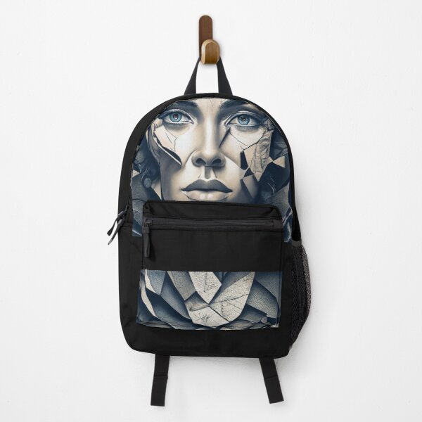 Item preview, Mysterious woman, modern impasto style. designed and sold by Blue Eye.