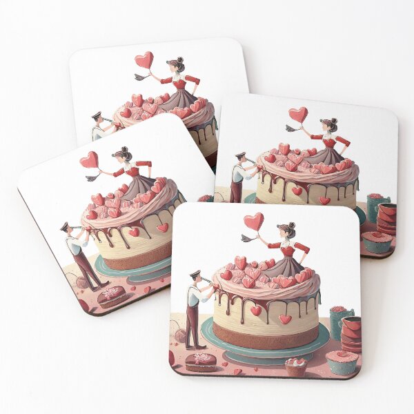 Item preview, Valentine's Day Cake Decorator designed and sold by omerfdln34.