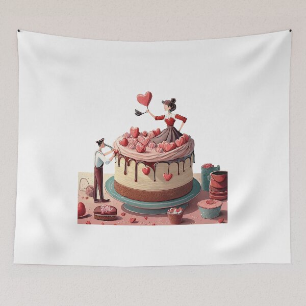 Item preview, Valentine's Day Cake Decorator designed and sold by omerfdln34.