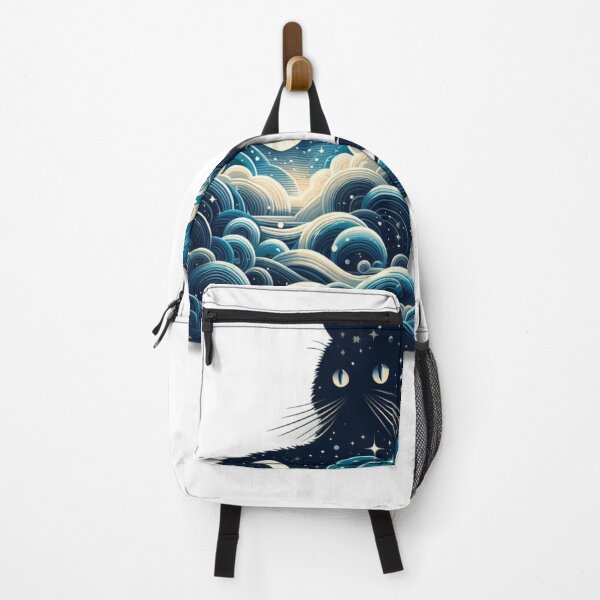 Item preview, Black Cat and Sky designed and sold by Furbabies Art.