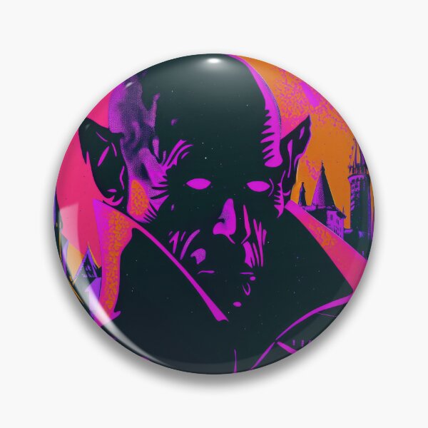 Item preview, Nosferatu Pop Art Neon Noir Art  designed and sold by PrintShangri-La.