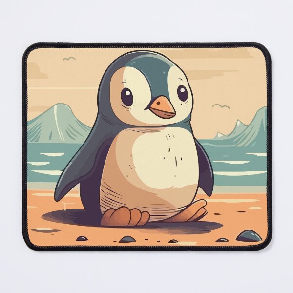 Item preview, Cute Penguin Chilling on the Beach designed and sold by Amir Faysal.