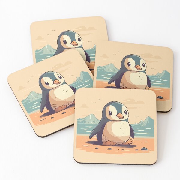 Item preview, Cute Penguin Chilling on the Beach designed and sold by Amir Faysal.
