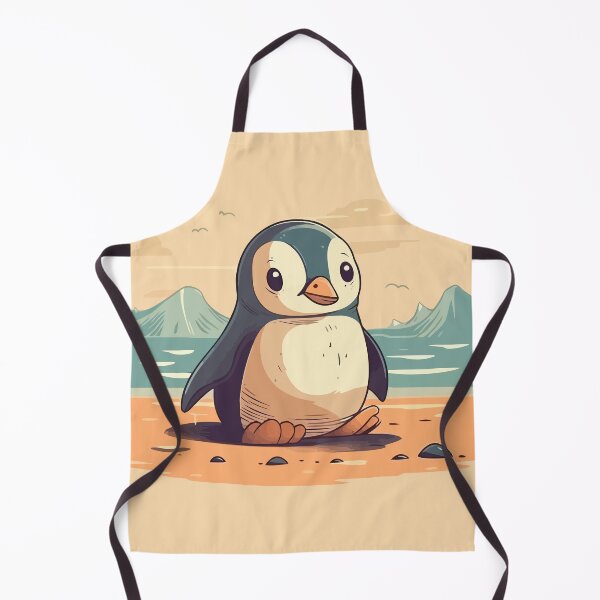 Item preview, Cute Penguin Chilling on the Beach designed and sold by Amir Faysal.