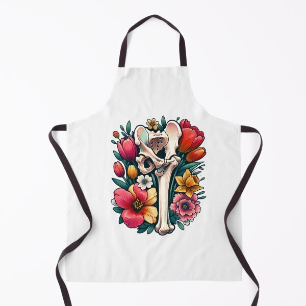 Item preview, Floral Anatomy Artistic Illustration The Femur- Die- Cut Sticker Volume 2 designed and sold by mymagicstoreus.