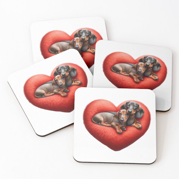 Artikelvorschau, Daschshund Pupper Love entworfen und verkauft von PuppyPallette.
