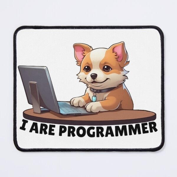 Item preview, I Are Programmer Dog designed and sold by notakename.