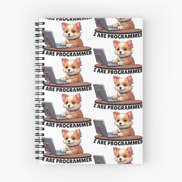 Aperçu de l'œuvre Je suis un chien programmeur créée et vendue par notakename.