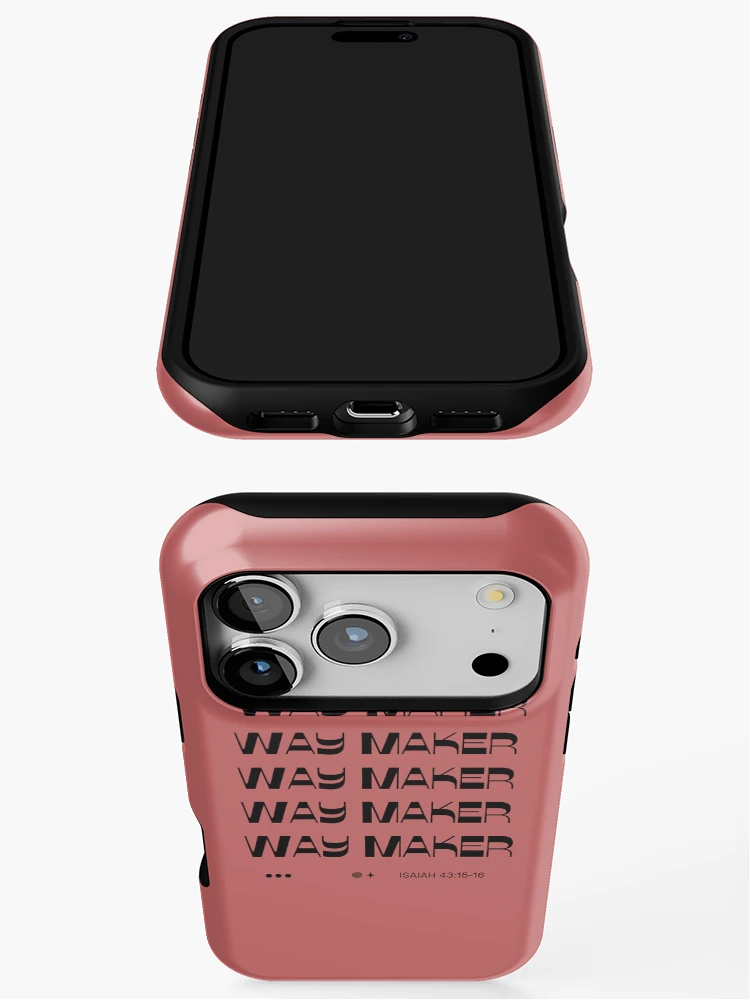 Thumbnail 3 of 4, iPhone Case, Way Maker designed and sold by CreativInkLab.
