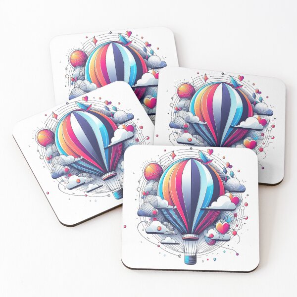 Item preview, Sky Serenity: Redbubble Air Balloon Bliss designed and sold by maheart83.