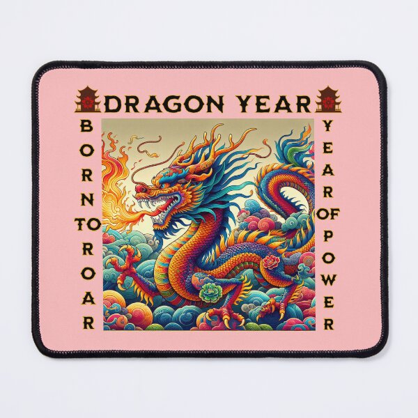 Item preview, Year of the Dragon - Year of Power designed and sold by AnalajiaDesigns.