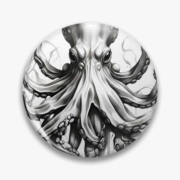 Item preview, Nightmare Cephalopod ` available T-shirts, posters, canvas, hoodies, pillows, bedspreads and curtains. designed and sold by naivnoia.