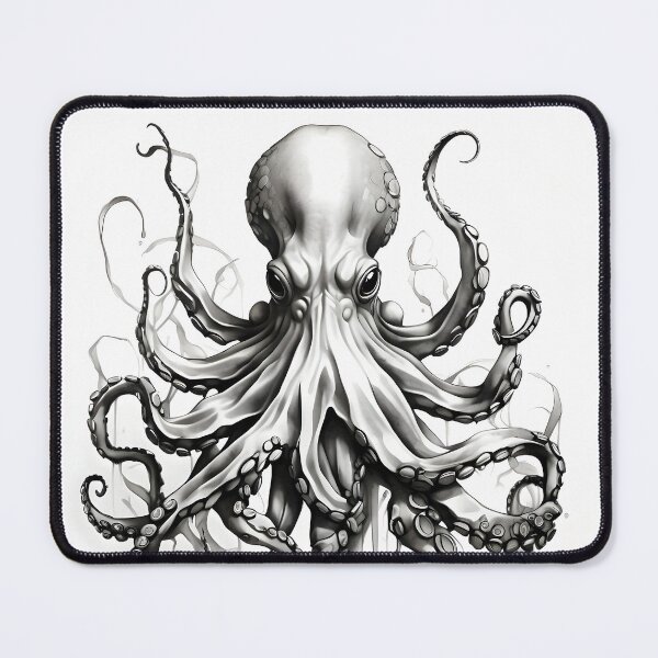 Item preview, Nightmare Cephalopod ` available T-shirts, posters, canvas, hoodies, pillows, bedspreads and curtains. designed and sold by naivnoia.