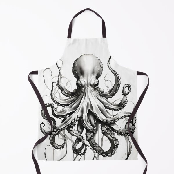 Item preview, Nightmare Cephalopod ` available T-shirts, posters, canvas, hoodies, pillows, bedspreads and curtains. designed and sold by naivnoia.