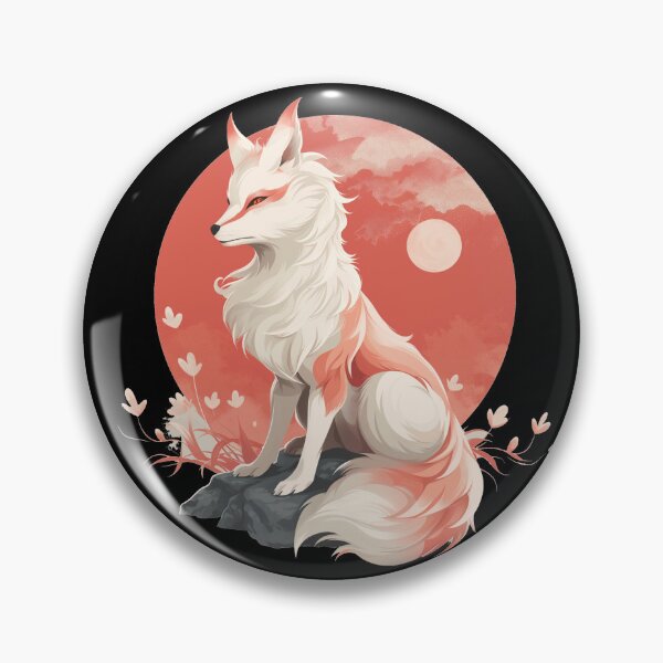 Item preview, Kitsune Japanese Kami Inari Nine-Tailed Fox Fox Spirit Yokai designed and sold by enjoytheshirt.