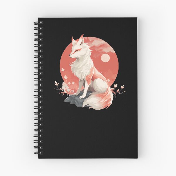 Artikelvorschau, Kitsune Japanischer Kami Inari Neunschwänziger Fuchs Fuchsgeist Yokai entworfen und verkauft von enjoytheshirt.
