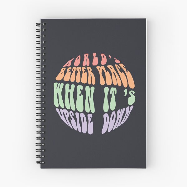 Item preview, World's Better Place When It's Upside Down designed and sold by MilabArt.