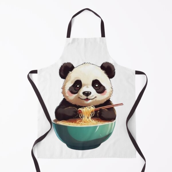 Item preview, Panda Eating Ramen Cute Kawaii Noodles designed and sold by dimaxstore.