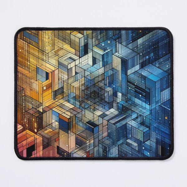 Item preview, Space Labyrinth: Harmony of Shapes and Colors designed and sold by Lyavalio.