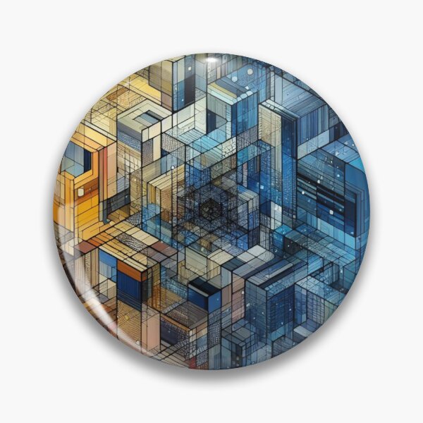 Item preview, Space Labyrinth: Harmony of Shapes and Colors designed and sold by Lyavalio.