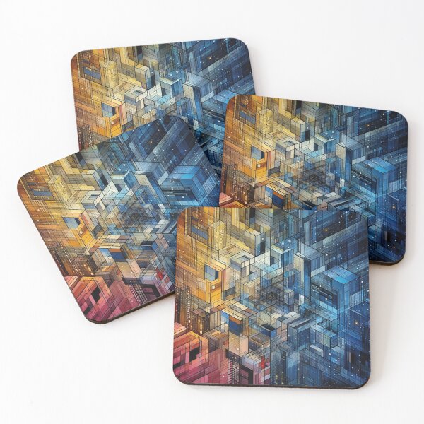 Item preview, Space Labyrinth: Harmony of Shapes and Colors designed and sold by Lyavalio.