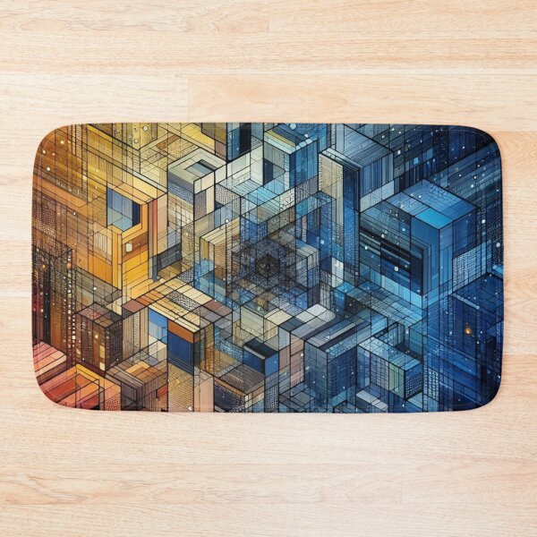 Item preview, Space Labyrinth: Harmony of Shapes and Colors designed and sold by Lyavalio.