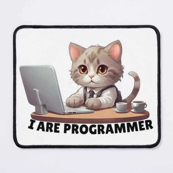 Item preview, I Are Programmer Cat designed and sold by notakename.