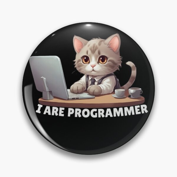 Item preview, I Are Programmer Cat designed and sold by notakename.