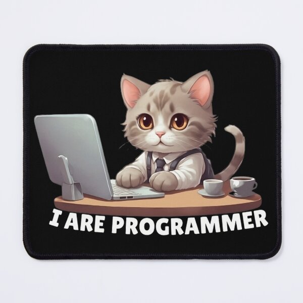 Item preview, I Are Programmer Cat designed and sold by notakename.