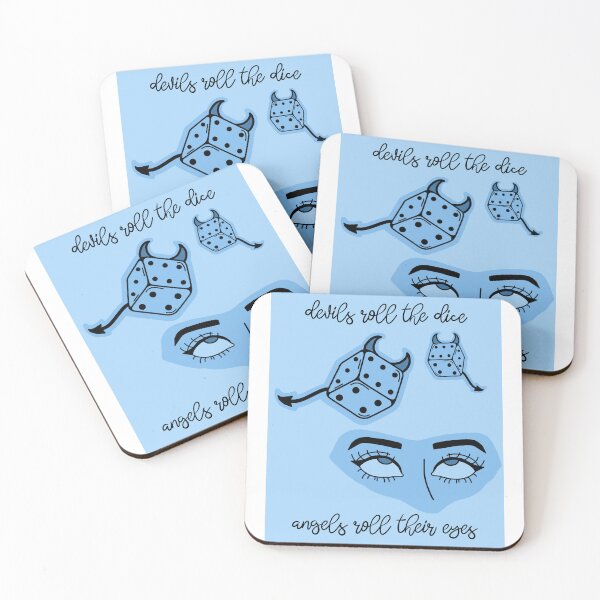 Item preview, devils roll the dice angels roll their eyes Taylor Swift cruel summer lyrics  designed and sold by Ella's  Doodles And Designs.