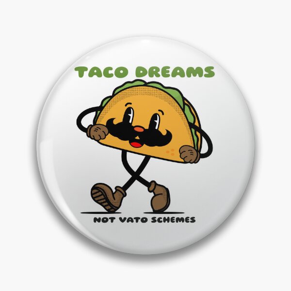 Artikelvorschau, Taco-Träume, keine Vato-Schemata – Taco-Charakterwanderung entworfen und verkauft von Kamran-Sharjeel.