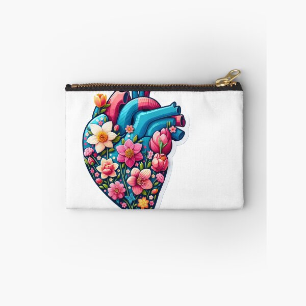 Item preview, Floral Anatomy Artistic Illustration The Heart- Die- Cut Sticker Volume 2 designed and sold by mymagicstoreus.