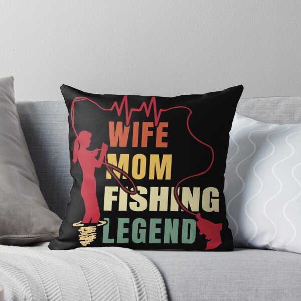 Item preview, Wife mom and fishing legend designed and sold by marfanna.