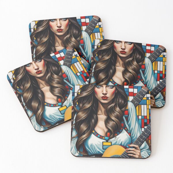 Item preview, Girl and guitar designed and sold by filusattila.