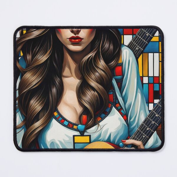 Item preview, Girl and guitar designed and sold by filusattila.